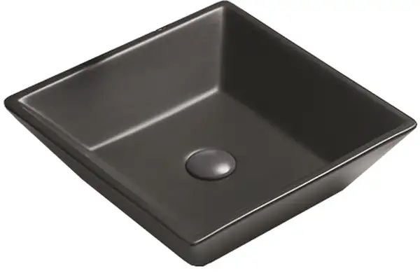 Умывальник (раковина) MEXEN POLA BLACK MAT накладной (MEX-22224185)