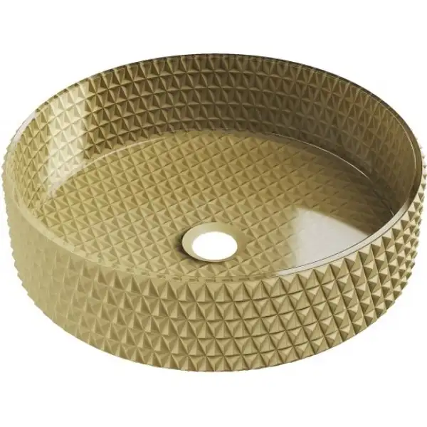 Умывальник (раковина) MEXEN AURA GOLD накладной (MEX-24013950)