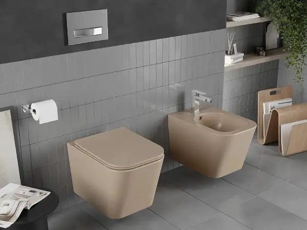 Подвесной унитаз MEXEN TEO CAPPUCCINO MATT (MEX-30854064)