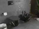 Подвесной унитаз MEXEN LENA BLACK MARBLE MATТ (MEX-30224098)