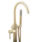 Смеситель для ванны REA MONO BRUSHED GOLD напольный (REA-B2716)