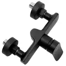 Смеситель для ванны и душа REA DART BLACK черный настенный (REA-B3302)