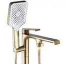 Смеситель для ванны REA HASS BRUSHED GOLD напольный (REA-B6404)