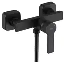 Смеситель для ванны и душа REA ARGUS BLACK MATT черный настенный без излива (REA-B6406)