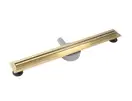 Трап для душа REA NEOX 60 SLIM PRO BRUSHED GOLD матовое золото (REA-G2713)