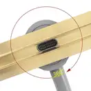 Трап для душа REA NEOX 80 SLIM PRO BRUSHED GOLD матовое золото (REA-G2715)