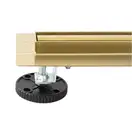 Трап для душа REA NEOX 80 SLIM PRO BRUSHED GOLD матовое золото (REA-G2715)