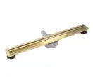 Трап для душа REA NEOX 80 SLIM PRO BRUSHED GOLD матовое золото (REA-G2715)