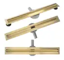 Rea Neox 80 Pro Gold Трап для душа, золотой (REA-G2719)