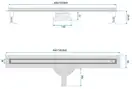 Rea Neox 80 Pro Gold Трап для душа, золотой (REA-G2719)