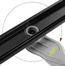 Трап для душа REA NEOX 60 SUPERFLOW BLACK черный (REA-G7805)