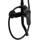 Душевой гарнитур REA SALTON BLACK черный с изливом (REA-P2409)