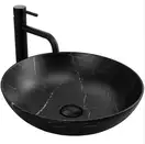 Умывальник (раковина) REA FIBO BLACK MATT накладной (REA-U3301)