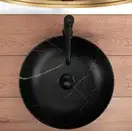 Умывальник (раковина) REA FIBO BLACK MATT накладной (REA-U3301)