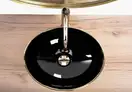 Умывальник (раковина) REA SOFIA BRUSHED GOLD BLACK накладной (REA-U3310)