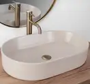 Умывальник (раковина) REA NADIA 60 BEIGE MATT накладной (REA-U9661)