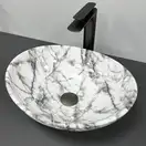 VBI Parma Statuario Black Veins Умывальник, мрамор (VBI-011009)