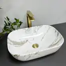 VBI RAVENNA AIAX GLOSSY Умивальник накладний, глянцевий (VBI-011205)