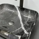 Умывальник (раковина) VBI PALERMO DARK GREY AGATE GLOSSY накладной (VBI-012304)