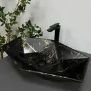 VBI Venezia Marble Раковина накладна, чорний матовий (VBI-012406)