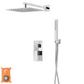 Душевая система CORSAN ANGO 25 CHROME + BOX скрытого монтажа (ZA25MCH)