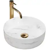 Умывальник (раковина) REA SAMI NATURE MARBLE накладной мрамор (REA-U6606)