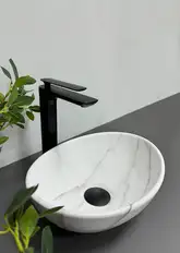 VBI Parma S Marble Nature Glossy Умивальник, глянцевий (VBI-011002)