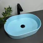 VBI VERONA 50 BLUE MATT Умывальник, синий матовый (VBI-011321)