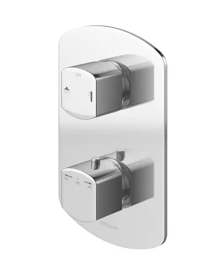 Душевая система с термостатом KOHLMAN FOXAL 30 CHROME + BOX скрытого монтажа (QW432FR30) Душевая система с термостатом KOHLMAN FOXAL 30 CHROME + BOX скрытого монтажа (QW432FR30)