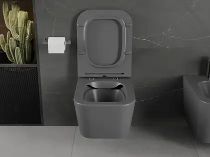 Подвесной унитаз MEXEN MADOX DARK GREY MATT тёмно-серый (MEX-30154061) Подвесной унитаз MEXEN MADOX DARK GREY MATT тёмно-серый (MEX-30154061)