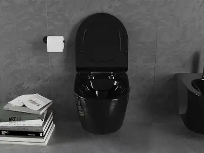 Подвесной унитаз MEXEN LENA BLACK чёрный глянцевый (MEX-30224070) Подвесной унитаз MEXEN LENA BLACK чёрный глянцевый (MEX-30224070)