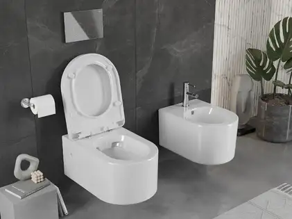 Подвесной унитаз MEXEN SOFIA WHITE THICK ABS белый (MEX-30798000) Подвесной унитаз MEXEN SOFIA WHITE THICK ABS белый (MEX-30798000)