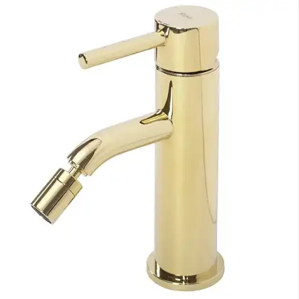 Смеситель для биде REA LUNGO GOLD золотой (REA-B0668)