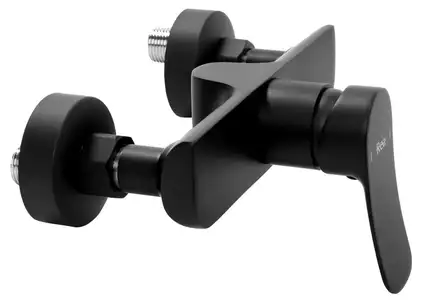 Смеситель для ванны и душа REA DART BLACK черный настенный (REA-B3302)