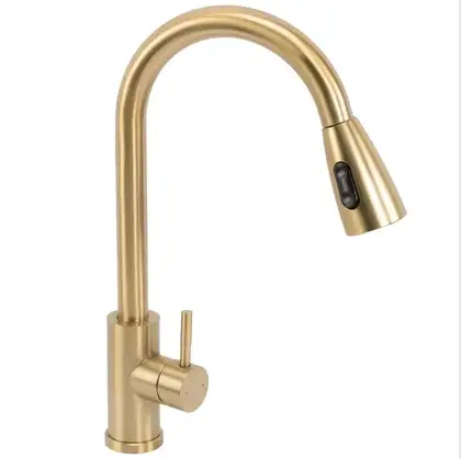 Смеситель для кухни REA CROSS BRUSHED GOLD матовое золото (REA-B5311) Смеситель для кухни REA CROSS BRUSHED GOLD матовое золото (REA-B5311)