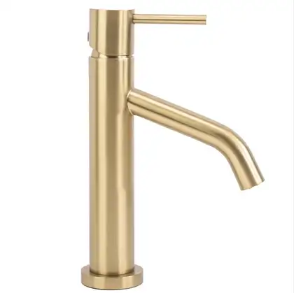 Смеситель для раковины (умывальника) REA LEVEL BRUSHED GOLD матовое золото низкий (REA-B6218) Смеситель для раковины (умывальника) REA LEVEL BRUSHED GOLD матовое золото низкий (REA-B6218)