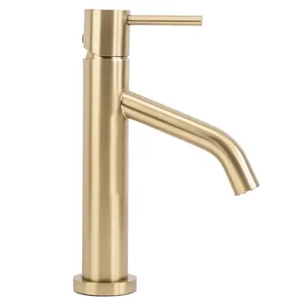 Смеситель для раковины (умывальника) REA LEVEL BRUSHED GOLD матовое золото низкий (REA-B6218) Смеситель для раковины (умывальника) REA LEVEL BRUSHED GOLD матовое золото низкий (REA-B6218)