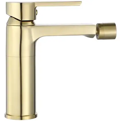 Rea Argus Gold Смеситель для биде, золотой (REA-B9660) Rea Argus Gold Смеситель для биде, золотой (REA-B9660)