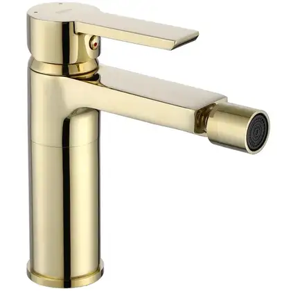 Rea Argus Gold Смеситель для биде, золотой (REA-B9660) Rea Argus Gold Смеситель для биде, золотой (REA-B9660)