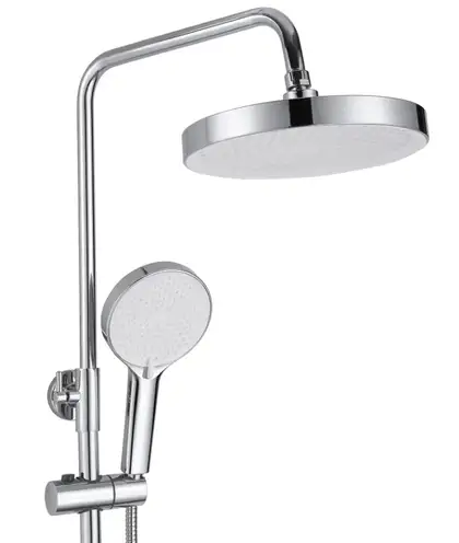 Душевой гарнитур REA BLOOM CHROME WHITE с изливом (REA-P9527)