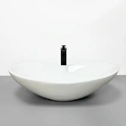 VBI Turin White Умывальник накладной, белый (VBI-011500)