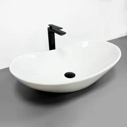 VBI Turin White Умывальник накладной, белый (VBI-011500)