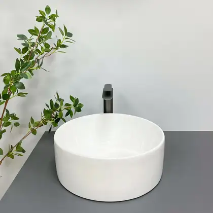VBI LIONI WHITE Накладная раковина, белая (VBI-014600)
