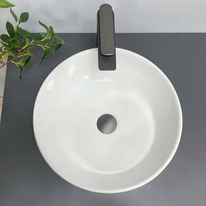 VBI LIONI WHITE Накладная раковина, белая (VBI-014600)