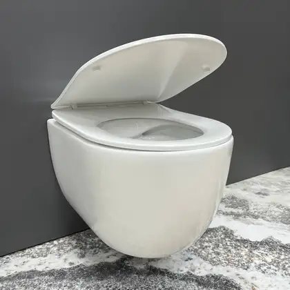VBI Vulcano White Підвісний унітаз, білий (VBI-020400) VBI Vulcano White Підвісний унітаз, білий (VBI-020400)