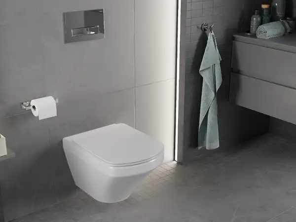 Подвесной унитаз MEXEN VITO WHITE SLIM белый (MEX-30174000)