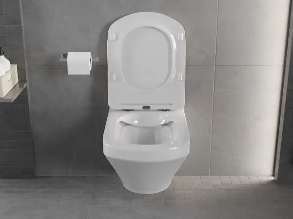 Подвесной унитаз MEXEN VITO WHITE SLIM белый (MEX-30174000)