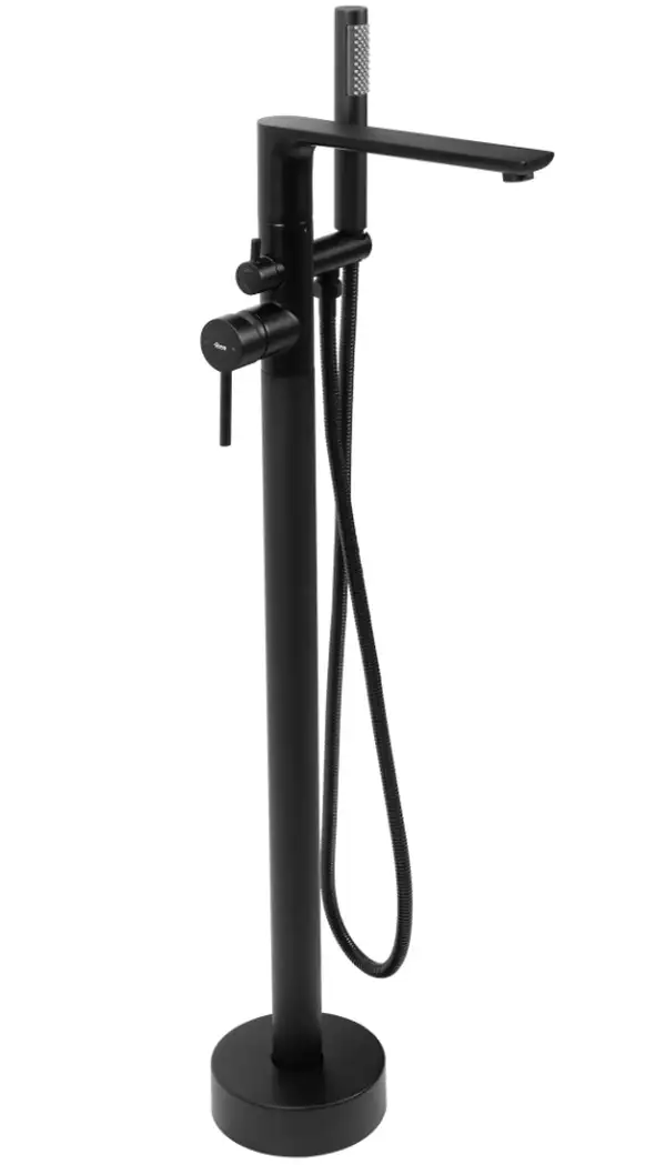 Смеситель для ванны REA FLORES BLACK черный напольный (REA-B2711) Смеситель для ванны REA FLORES BLACK черный напольный (REA-B2711)