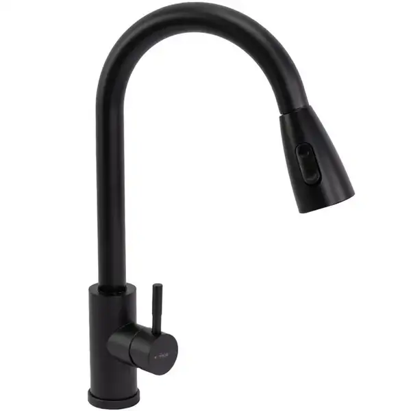 Смеситель для кухни REA CROSS BLACK черный (REA-B5309)