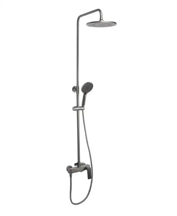 Rea Avalon Tytan Душовий гарнітур з виливом, графіт (REA-P2401) Rea Avalon Tytan Душовий гарнітур з виливом, графіт (REA-P2401)